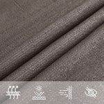 Vela Parasole 160 g/m Antracite 5x6 m in HDPE