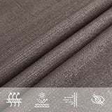 Vela Parasole 160 g/m Antracite 5x6 m in HDPE