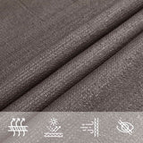 Vela Parasole 160 g/m Antracite 5x8 m in HDPE