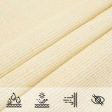 Vela Parasole 160 g/m Crema 2,5x2,5 m in HDPE