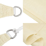 Vela Parasole 160 g/m Crema 2x2,5 m in HDPE