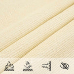 Vela Parasole 160 g/m Crema 2x4,5 m in HDPE