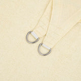 Vela Parasole 160 g/m Crema 3x4x5 m in HDPE