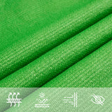 Vela Parasole 160 g/m Verde Chiaro 5x5 m in HDPE