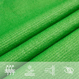 Vela Parasole 160 g/m Verde Chiaro 6x7 m in HDPE