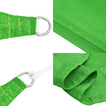 Vela Parasole 160 g/m Verde Chiaro 2,5x2,5x3,5 m in HDPE