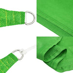 Vela Parasole 160 g/m Verde Chiaro 4x4x4 m in HDPE