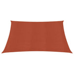 Vela Parasole 160 g/m Terracotta 3x3 m in HDPE