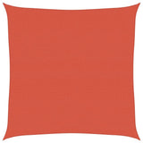 Vela Parasole 160 g/m Quadrata Terracotta 4,5x4,5 m in HDPE