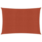 Vela Parasole 160 g/m Terracotta 2x3 m in HDPE