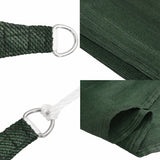 Vela Parasole 160 g/m Verde Chiaro 3,6x3,6 m in HDPE