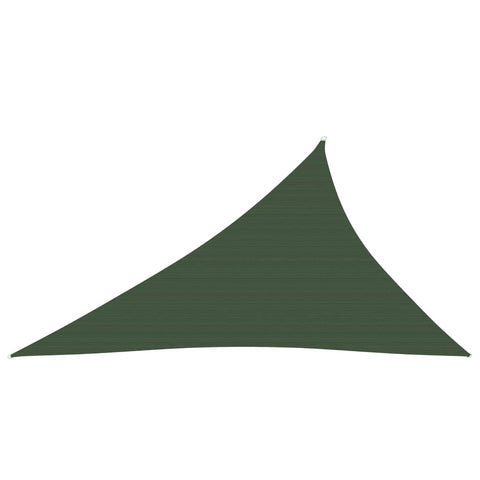 Vela Parasole 160 g/m Verde Scuro 3x4x5 m in HDPE