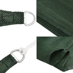 Vela Parasole 160 g/m Verde Scuro 4x5x5 m in HDPE