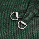 Vela Parasole 160 g/m Triangolare Verde Scuro 6x6x6 m in HDPE