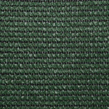Vela Parasole 160 g/m Trapezio Verde Scuro 4/5x3 m in HDPE