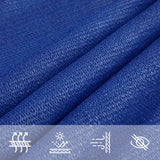 Vela Parasole 160 g/m Blu 2x2 m in HDPE