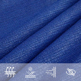 Vela Parasole 160 g/m Blu 2,5x3 m in HDPE