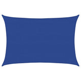 Vela Parasole 160 g/m Rettangolare Blu 4x6 m in HDPE