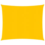 Vela Parasole 160 g/m Quadrata Giallo 4,5x4,5 m in HDPE