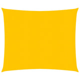 Vela Parasole 160 g/m Quadrata Giallo 4,5x4,5 m in HDPE