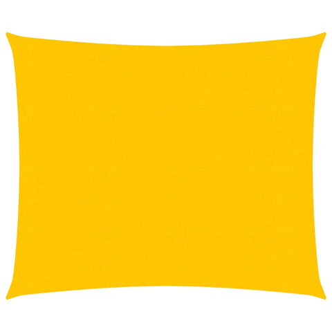 Vela Parasole 160 g/m Quadrata Giallo 4,5x4,5 m in HDPE