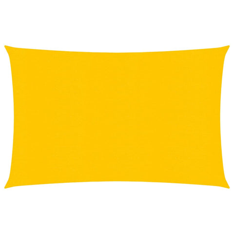 Vela Parasole 160 g/m Rettangolare Giallo 2x3 m in HDPE