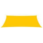 Vela Parasole 160 g/m Rettangolare Giallo 2x3 m in HDPE