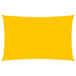 Vela Parasole 160 g/m Rettangolare Giallo 3,5x4,5 m in HDPE