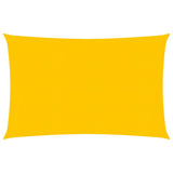 Vela Parasole 160 g/m Rettangolare Giallo 3,5x4,5 m in HDPE