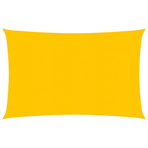 Vela Parasole 160 g/m Rettangolare Giallo 3,5x4,5 m in HDPE