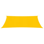 Vela Parasole 160 g/m Rettangolare Giallo 4x5 m in HDPE