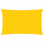 Vela Parasole 160 g/m Rettangolare Giallo 4x6 m in HDPE