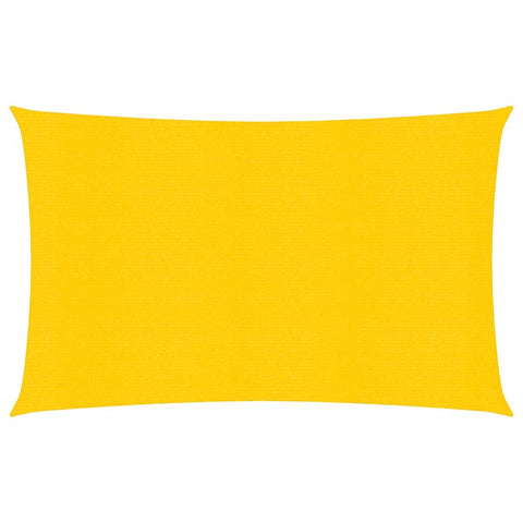 Vela Parasole 160 g/m Rettangolare Giallo 4x6 m in HDPE