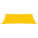 Vela Parasole 160 g/m Rettangolare Giallo 4x6 m in HDPE