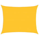 Vela Parasole 160 g/m Rettangolare Giallo 6x8 m in HDPE