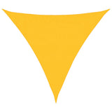 Vela Parasole 160 g/m Gialla 3,6x3,6x3,6 m in HDPE