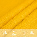 Vela Parasole 160 g/m Triangolare Giallo 4x5x5 m in HDPE