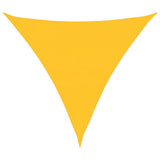 Vela Parasole 160 g/m Triangolare Giallo 5x5x5 m in HDPE