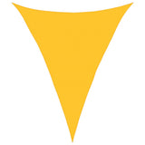 Vela Parasole 160 g/m Triangolare Giallo 5x6x6 m in HDPE