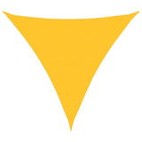 Vela Parasole 160 g/m Triangolare Giallo 6x6x6 m in HDPE