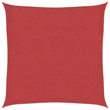 Vela Parasole 160 g/m Rossa 3,6x3,6 m in HDPE