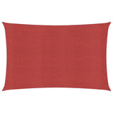 Vela Parasole 160 g/m Rossa 2,5x4,5 m in HDPE