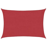 Vela Parasole 160 g/m Rossa 3x4 m in HDPE