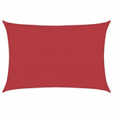 Vela Parasole 160 g/m Rossa 4x6 m in HDPE