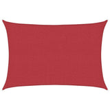 Vela Parasole 160 g/m Rossa 5x6 m in HDPE