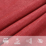 Vela Parasole 160 g/m Rossa 5x6 m in HDPE