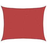 Vela Parasole 160 g/m Rossa 6x7 m in HDPE