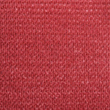 Vela Parasole 160 g/m Rossa 6x7 m in HDPE