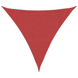 Vela Parasole 160 g/m Rossa 4x4x4 m in HDPE