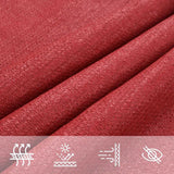 Vela Parasole 160 g/m Rossa 4x4x4 m in HDPE